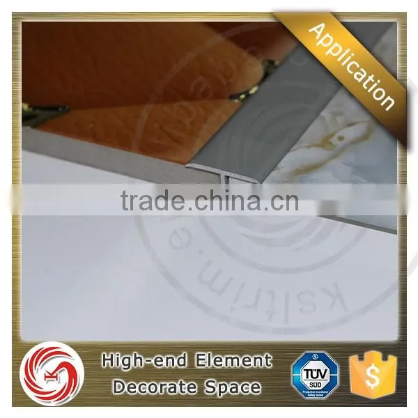Professional OEM floor & wall edge protective aluminum floor transition strips