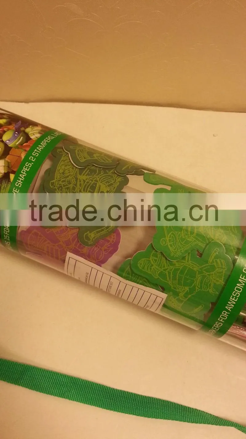 over 100pcs Tmnt Activity Tube Set