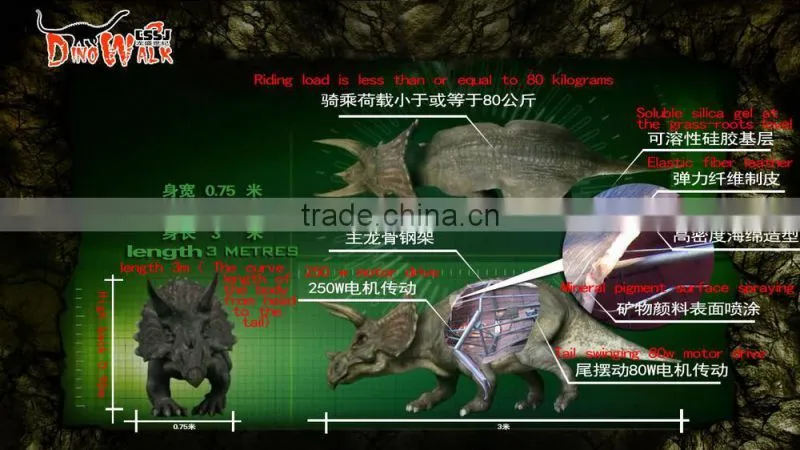 2015 Hot Promotion Animatronic Dinosaur For sale