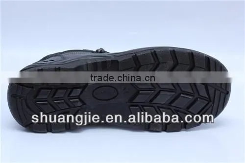 light surface buffalo leather safety shoes China made work shoes 8093