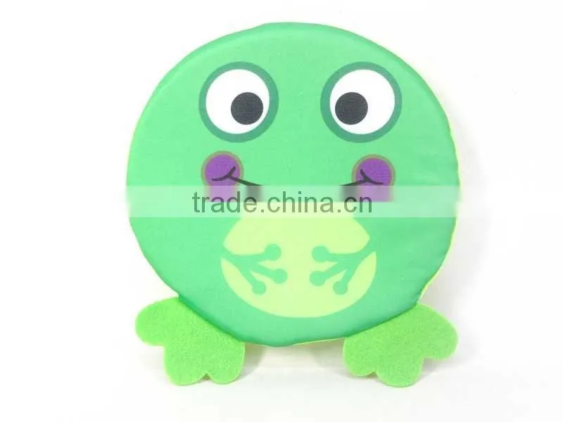 Kids summer toys sand beach toy game giraffe design soft frisbee