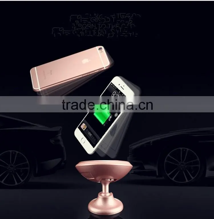 REYON Qi Wireless Charger Dock 360 Rotating Mount Car Holder Charging Pad