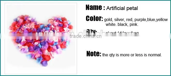 artificial rose petal