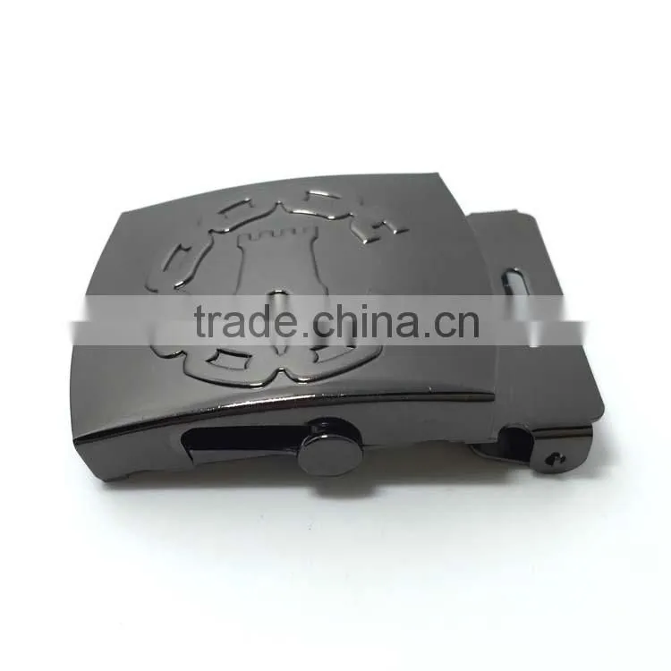 Wholesale Cowboy Men Genuine Leather Belt Accessories Automatic Belt Buckle