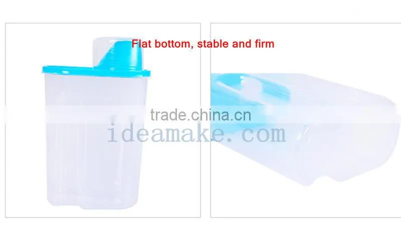 2015 new product food grade plastic airtight food container set