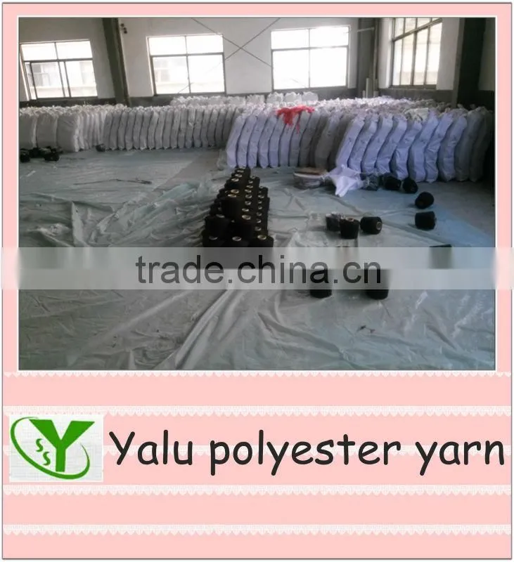raw yellow polyester yarn virgin