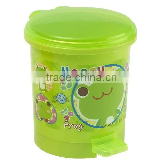 fashion,mini, kid plastic trash can