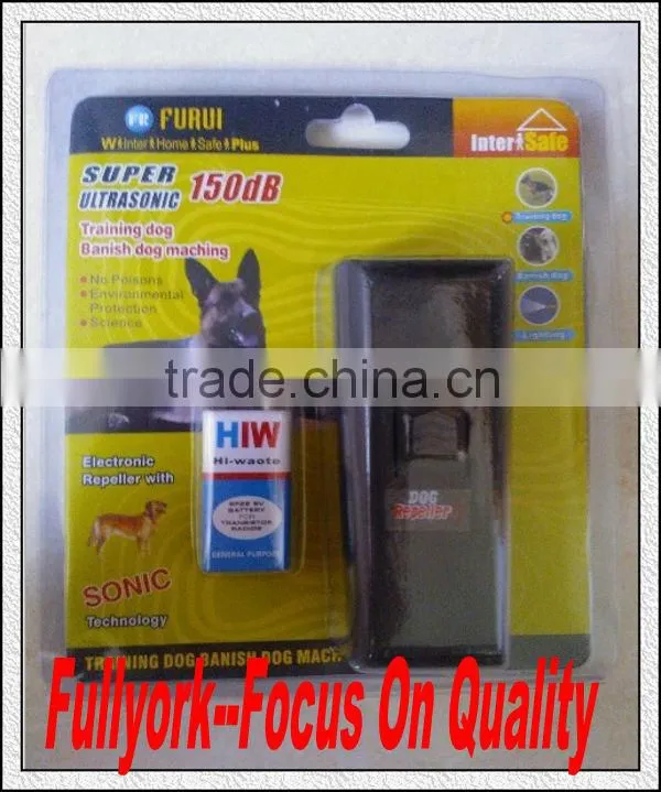 Portable Electronic Ultrasonic Dog Repeller With Led Light Dog Repellent