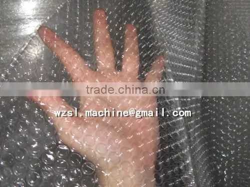 Plastic bubble film making machine