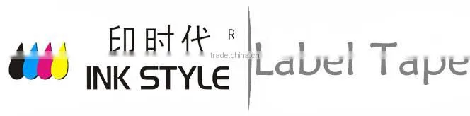 Inkstyle Length:10M blue on white tape for Brother TZ251 label tapes