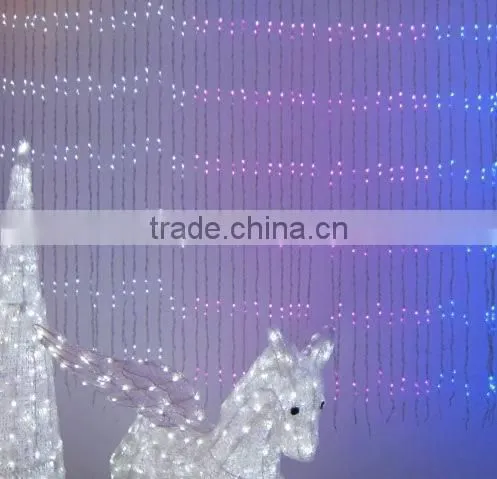 led waterfall light for decoration,3M*1M,120W