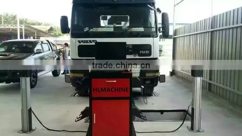 Hight resolution cameras 3D wheel alignment machine