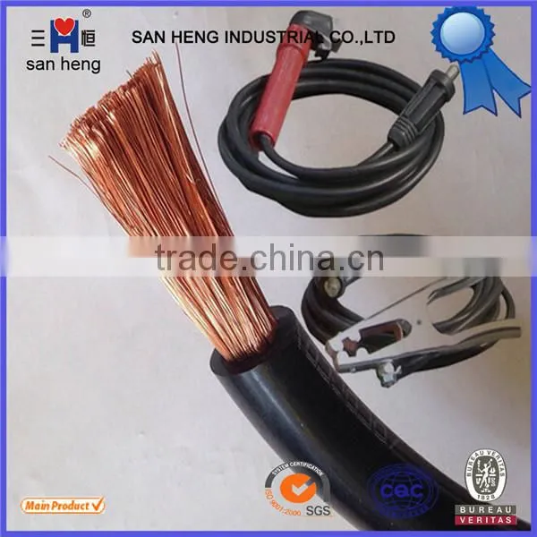 Rubber Sheathed Copper Black Welding Cable