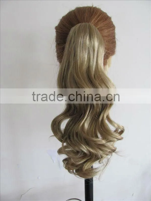 hot sale fashion synthetic clip hair extension