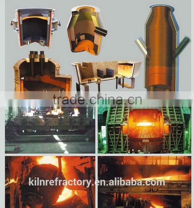 chrome magnesite refractory brick for rotary kiln lining