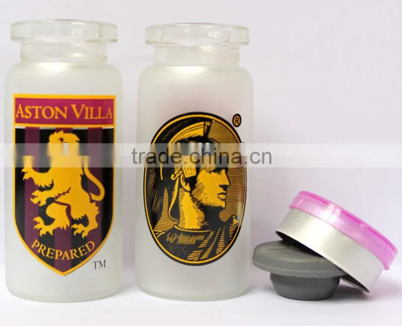 Clear vial sterile injection mould glass vials