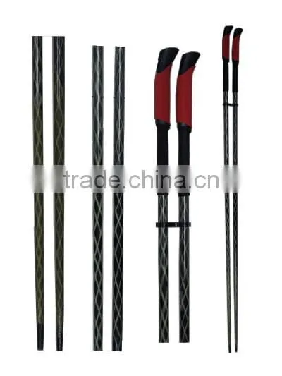 Carbon Ski Poles Cross country Ski Poles, Carbon Fiber Race Shark Ski Poles