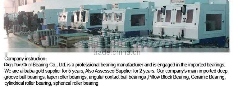 Single row 6008 bearing deep groove ball bearing 6008