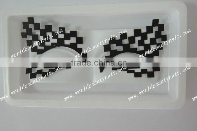 Fashion hot sell paper cut eyelashes false eyelash wholesale