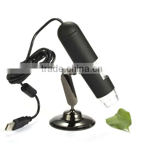 1.3MP image sensor digital USB microscope with 200X magnification