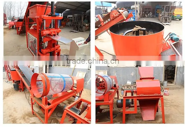 WT1-10 diesel type pakistan clay bricks machine