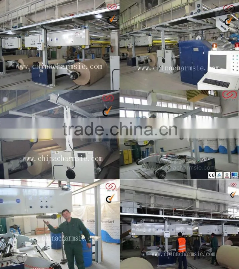 GIGA LXC-AS Automatic Splicer With Mill Roll Stand for Cardboard Making Machine