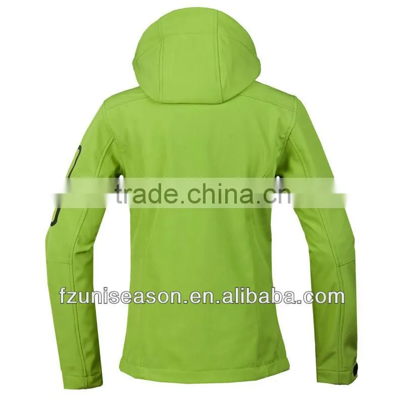 Green Woman Soft Shell Jacket