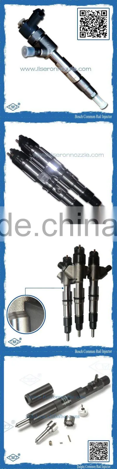 diesel engine pump part cr injector 0445120150 , injector for weichai wp10 engine