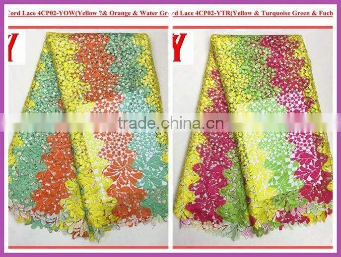 2016 new style cord lace / cord lace for wedding dress/ beaytiful embroidery for dressing