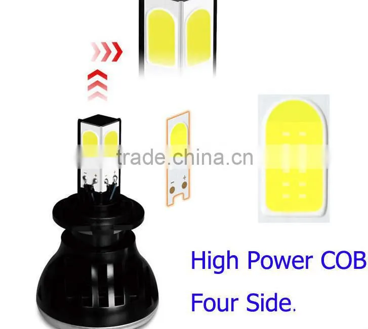 New 40w 6000K Car Led Headlight Bulb Conversion kit H1 H7 9005 9006 H11 H3 H4