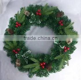 wholesale Decorated Pine needle Artificial Christmas Garland