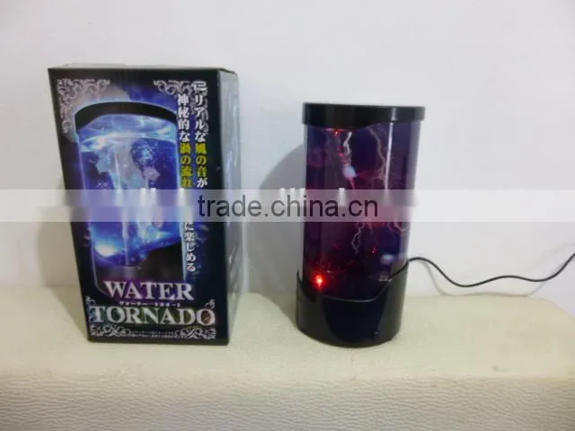 USB Desktop Water Tornado Tank with Led