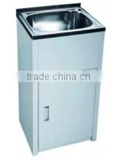 Wash basin for washing clothes above washing machine