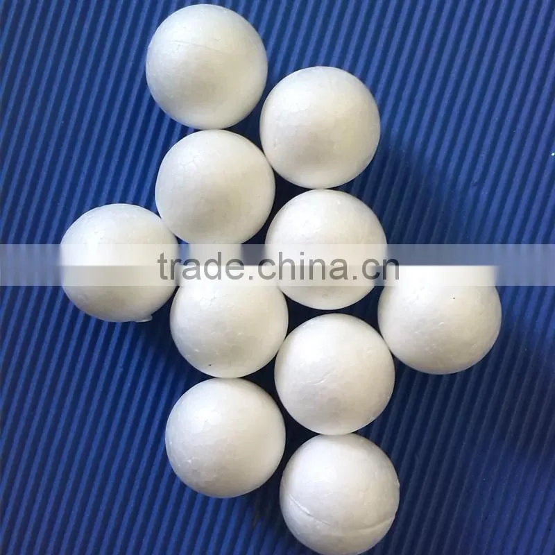 Christmas decoration white foam globular arts and crafts foam balls