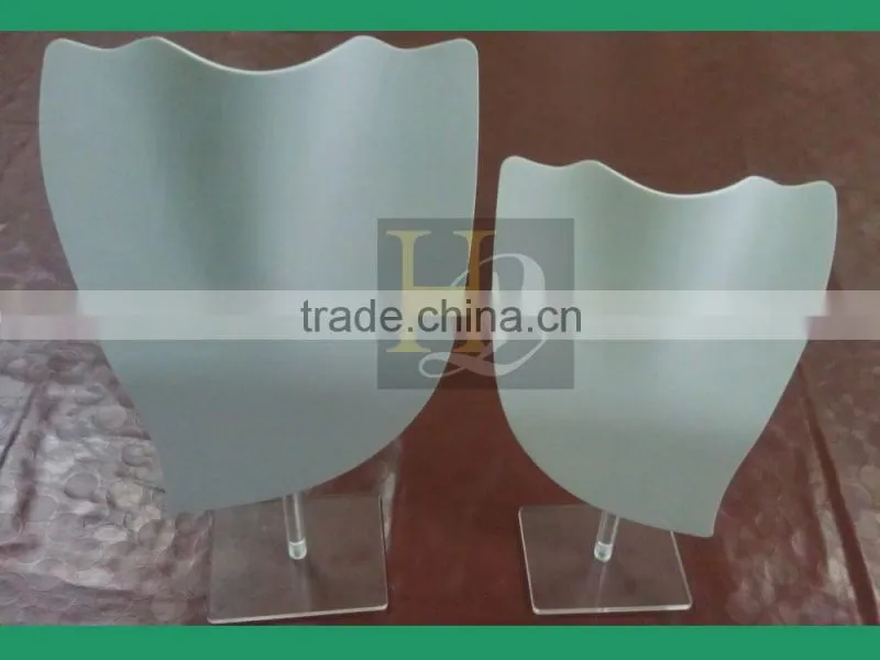 fashion acrylic jewelry display stand/acrylic necklace display