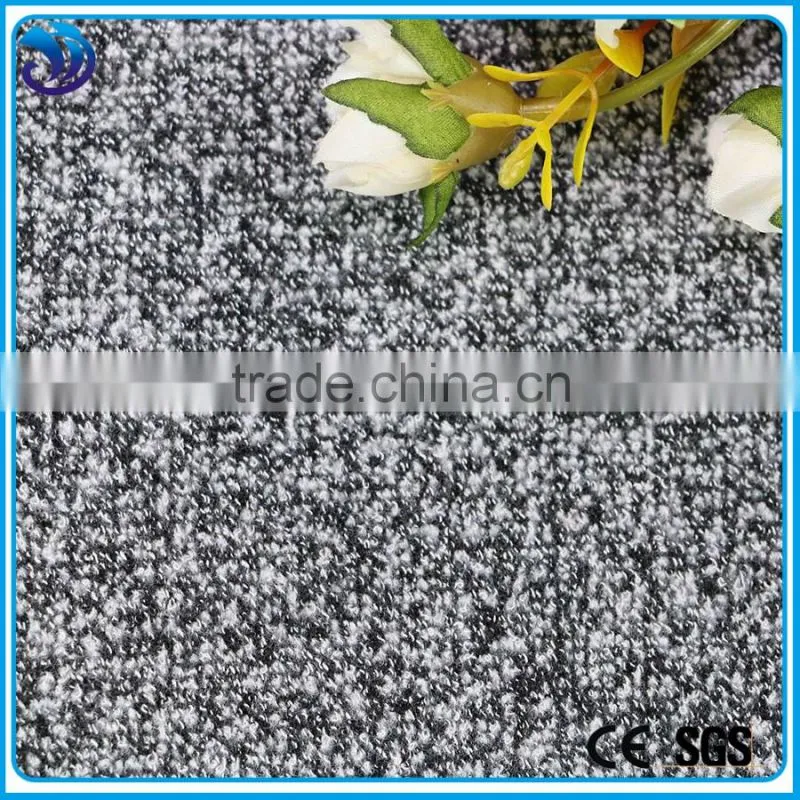 polyester rayon 85%T 15%R brushed yarn fabric for ladies garment