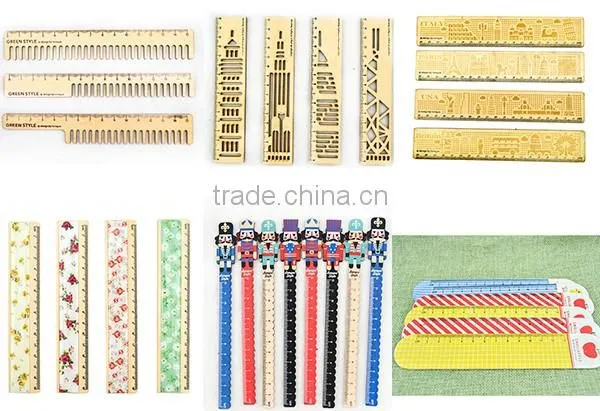 New arrival kids cute 50cm plastic folding ruler made in china