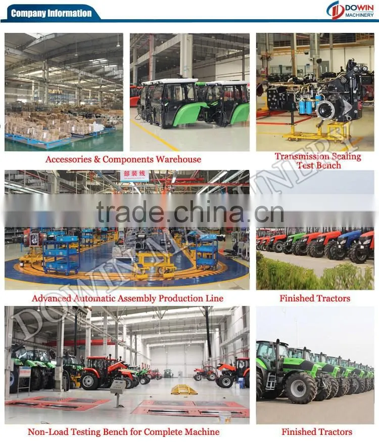 agriculture machinery equipment 35hp 4wd farm tractor for sale