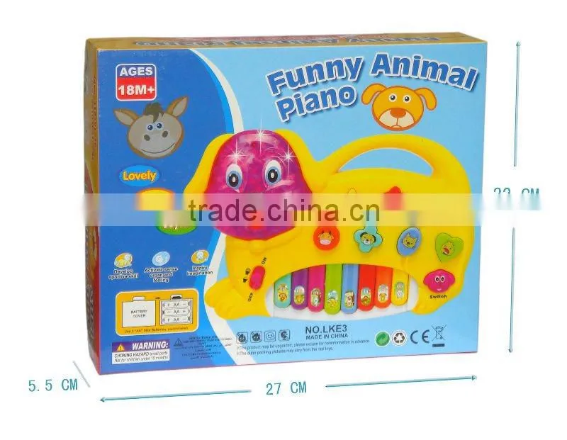 cartoon electric organ educational toys for children