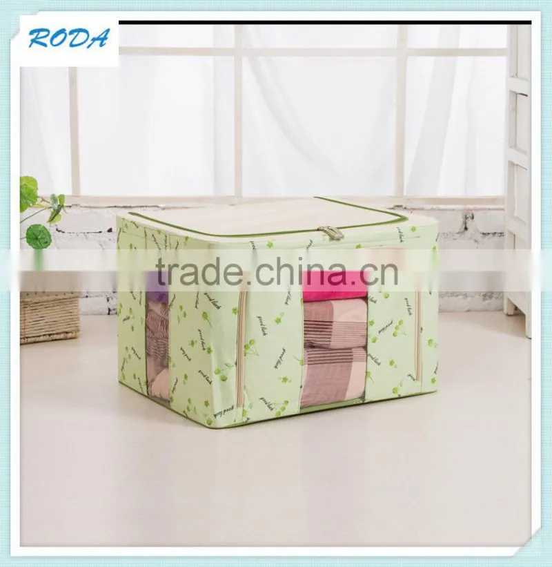 New China Goods Wholesale Foldable Cloth Large Oxford Fabric Christmas Gift Zipper Storage Box