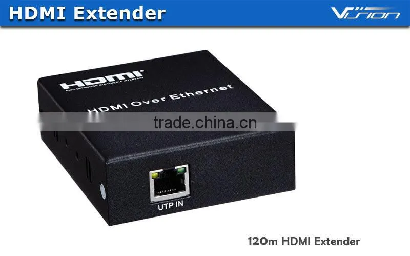 Vision takes High speed full HD hdmi to utp extender over 120m