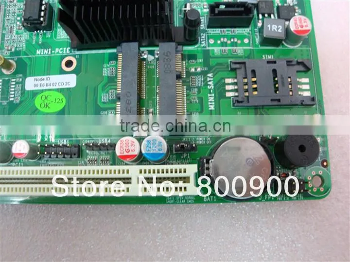 Ultra-thin ATOM Atom D525 motherboard Dual MINI-PCIE one machine industry ITX motherboard