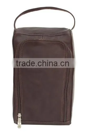 Genuine Leather Lightweight Shoe Cover 2014/Travel Shoe Bag