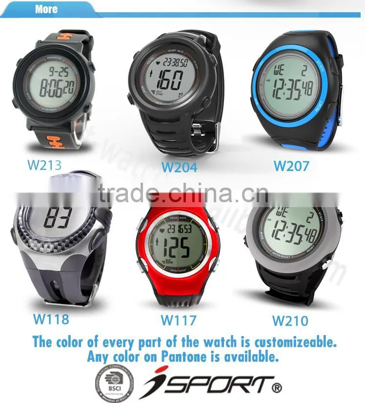 LCD Display Calories Counter Healthy Living 5.3khz Heart Rate Monitor