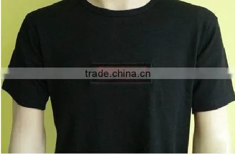 2015 new style creative and fashion light up led panel for T shirt with high quality