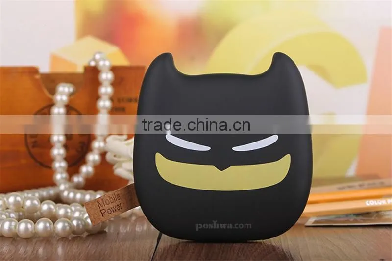 For starbucks power bank charger 7types of cute cartoons power bank smart 2.1-1-0.5 output