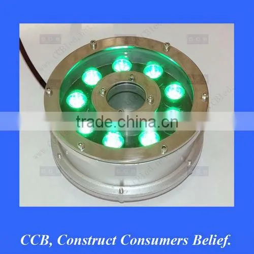 18W RGB DMX512 led underwater light