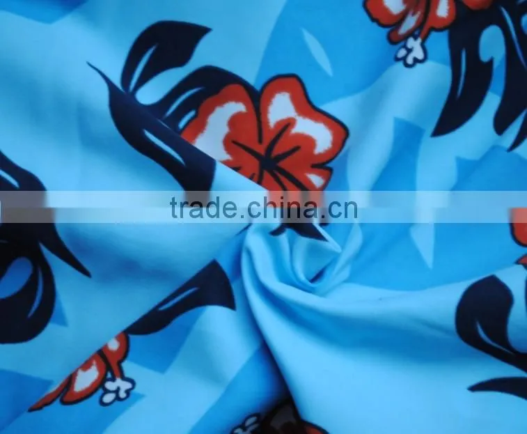 100% Polyester Printed Peach Skin