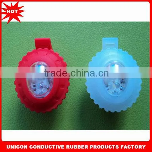 high quality silicone led bicyle lights