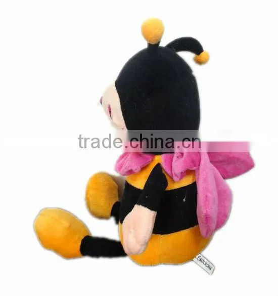 Stock stuffed flying bee toy